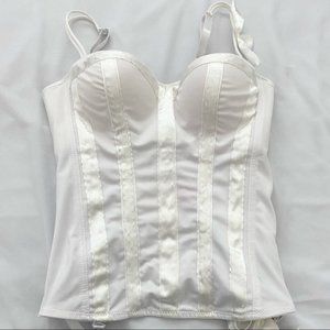 White bustier corset 34B (S)